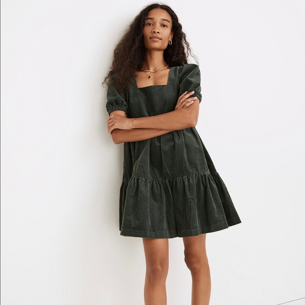 Madewell Corduroy Aidy Dress - Size 2